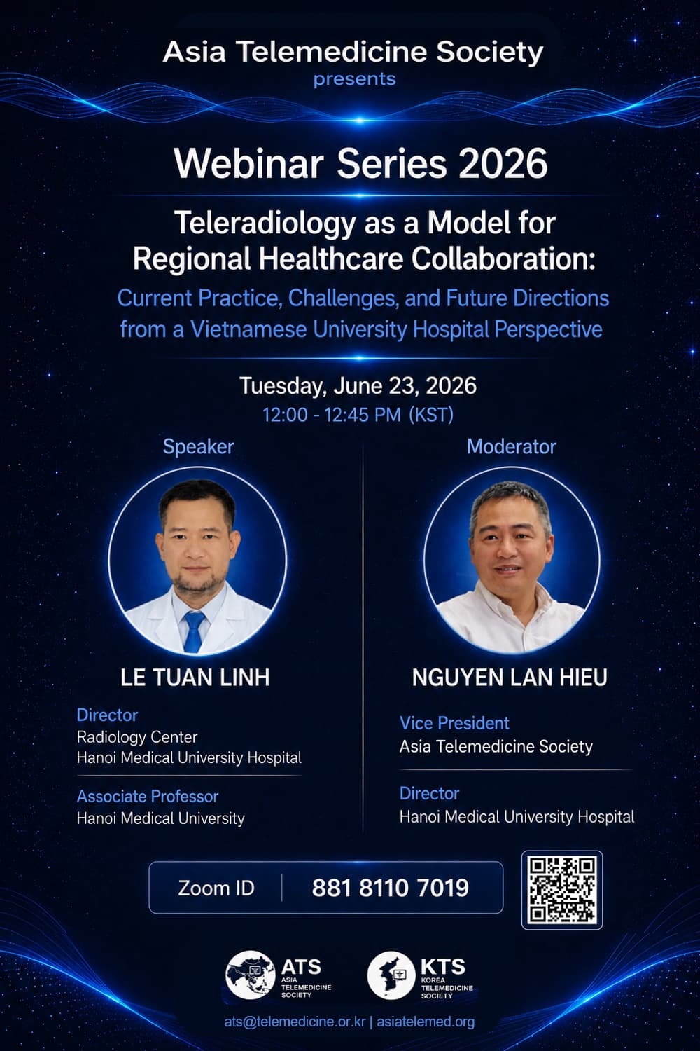 Teleradiology as a Model for Regional Healthcare Collaboration webinar poster
